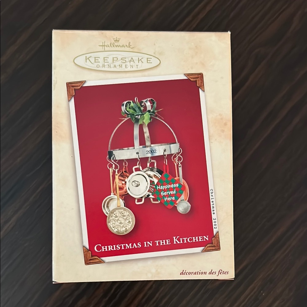 Hallmark “Christmas in the Kitchen” ornament - 2002